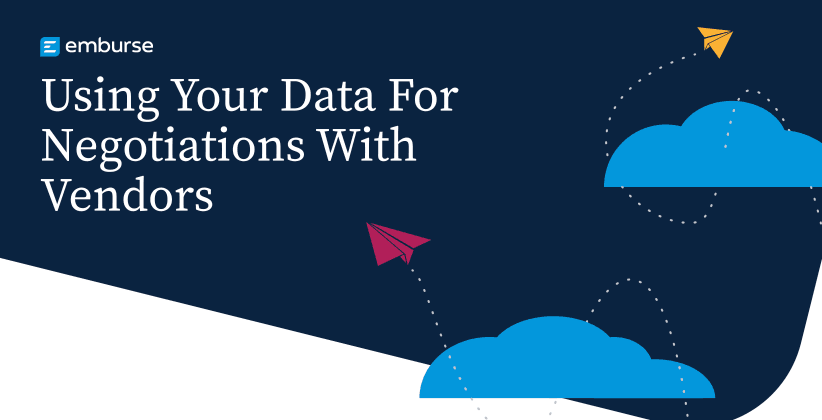 Using Your Data For Negotiations With Vendors